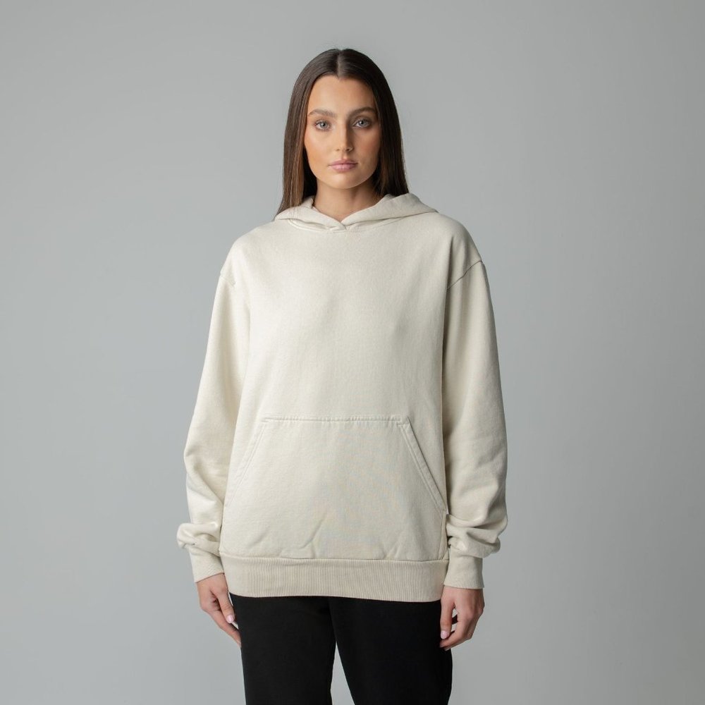 TALENTLESS Core hoodie in bone